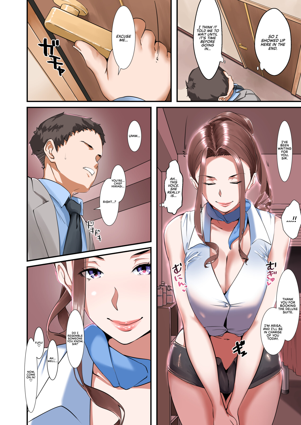 Hentai Manga Comic-A Boss With Slutty Tits Who Gives Naughty Services in the Company's Relaxation Room-Read-8